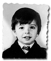 Photo de Marc Minier à 4 ans