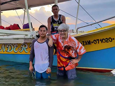 Marc Minier aux Philippines Photo 1