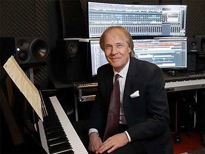Richard Clayderman dans notre Home Studio