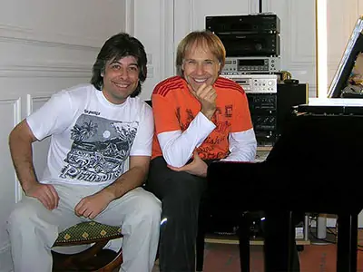 Marc Minier y Richard Clayderman
