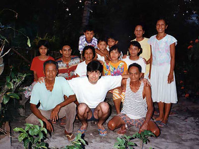 フィリピンでのマルク・ミニエ 写真 1