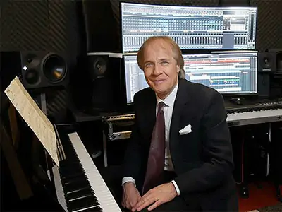 Richard Clayderman en nuestro Estudio de Música
